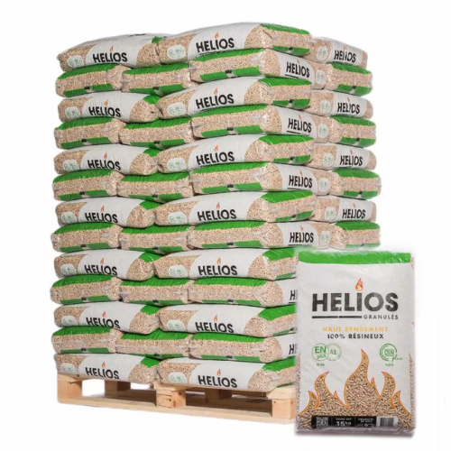 Pellet Helios – Paleta 65 pytlů po 15 kg