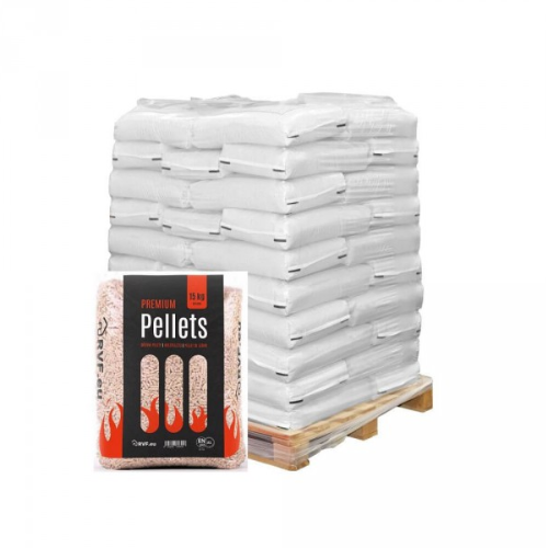 Dřevěné pelety Premium ENplus A1, 1050 kg